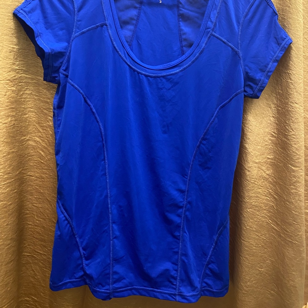 Women’s Active t-shirt-Large-Blue